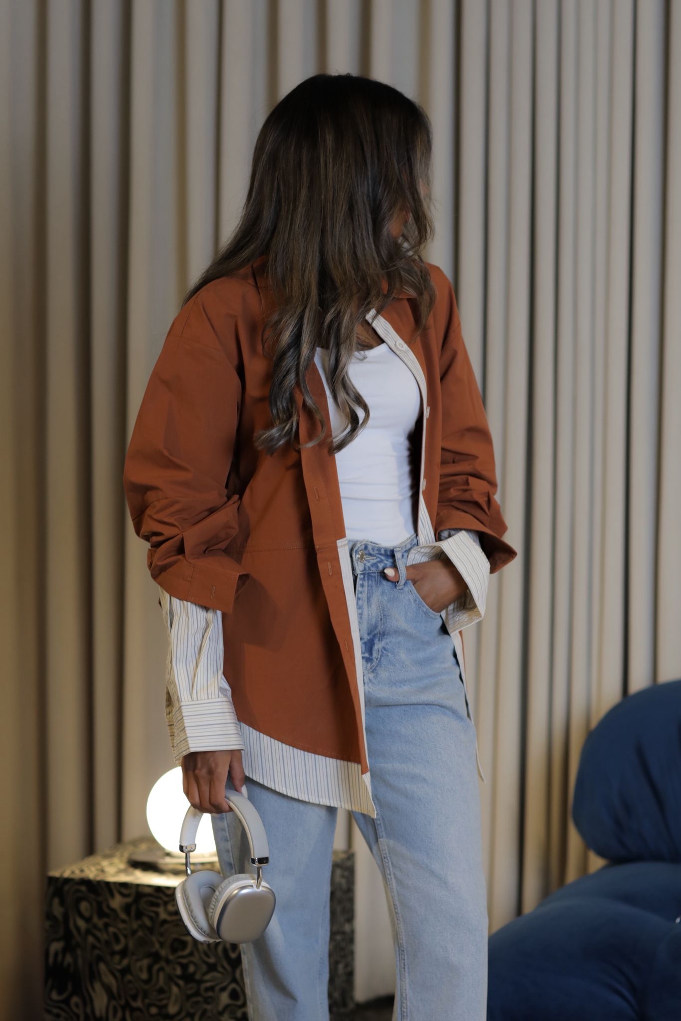 Tan Shirt