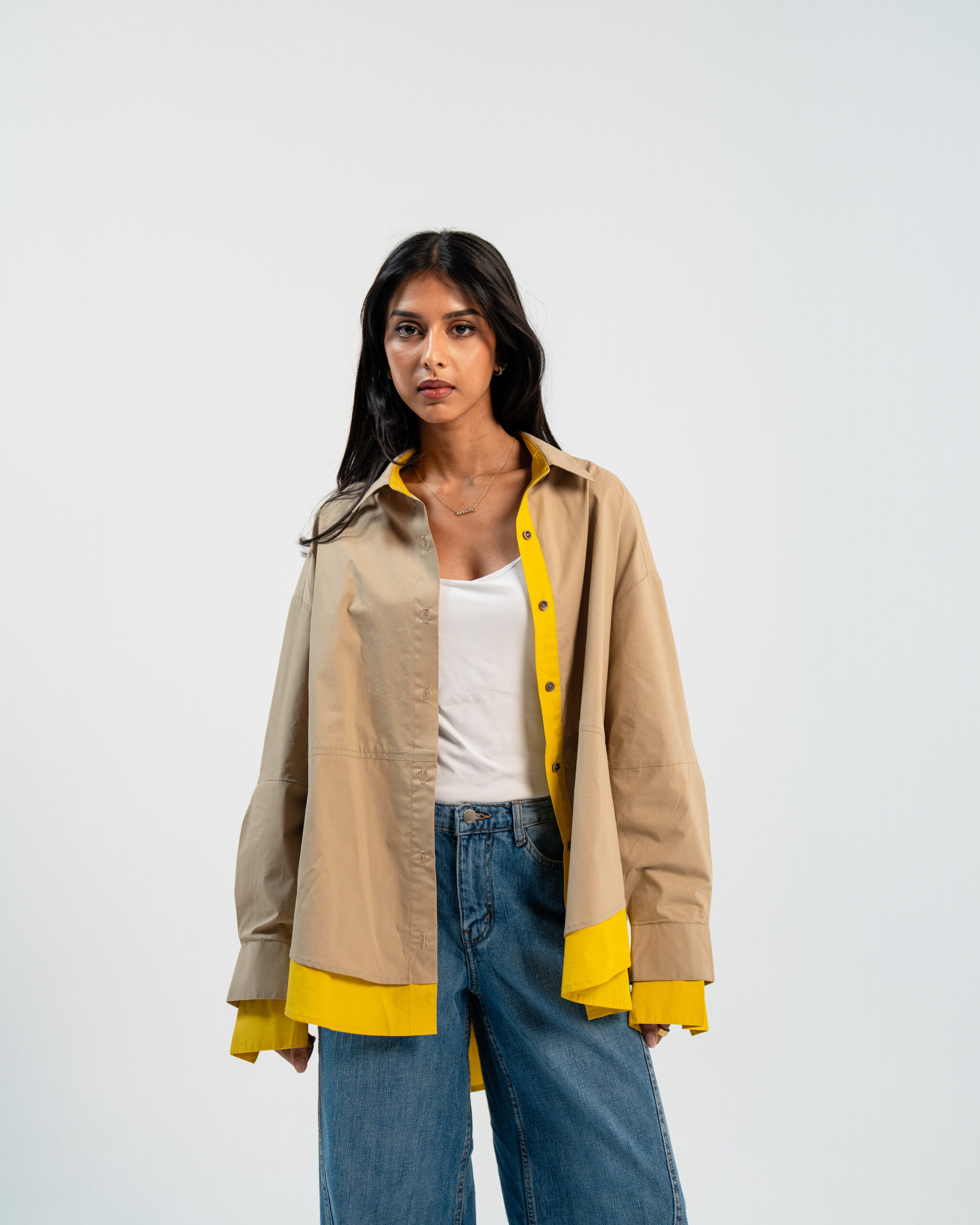 Latte cream shirt - Image 4